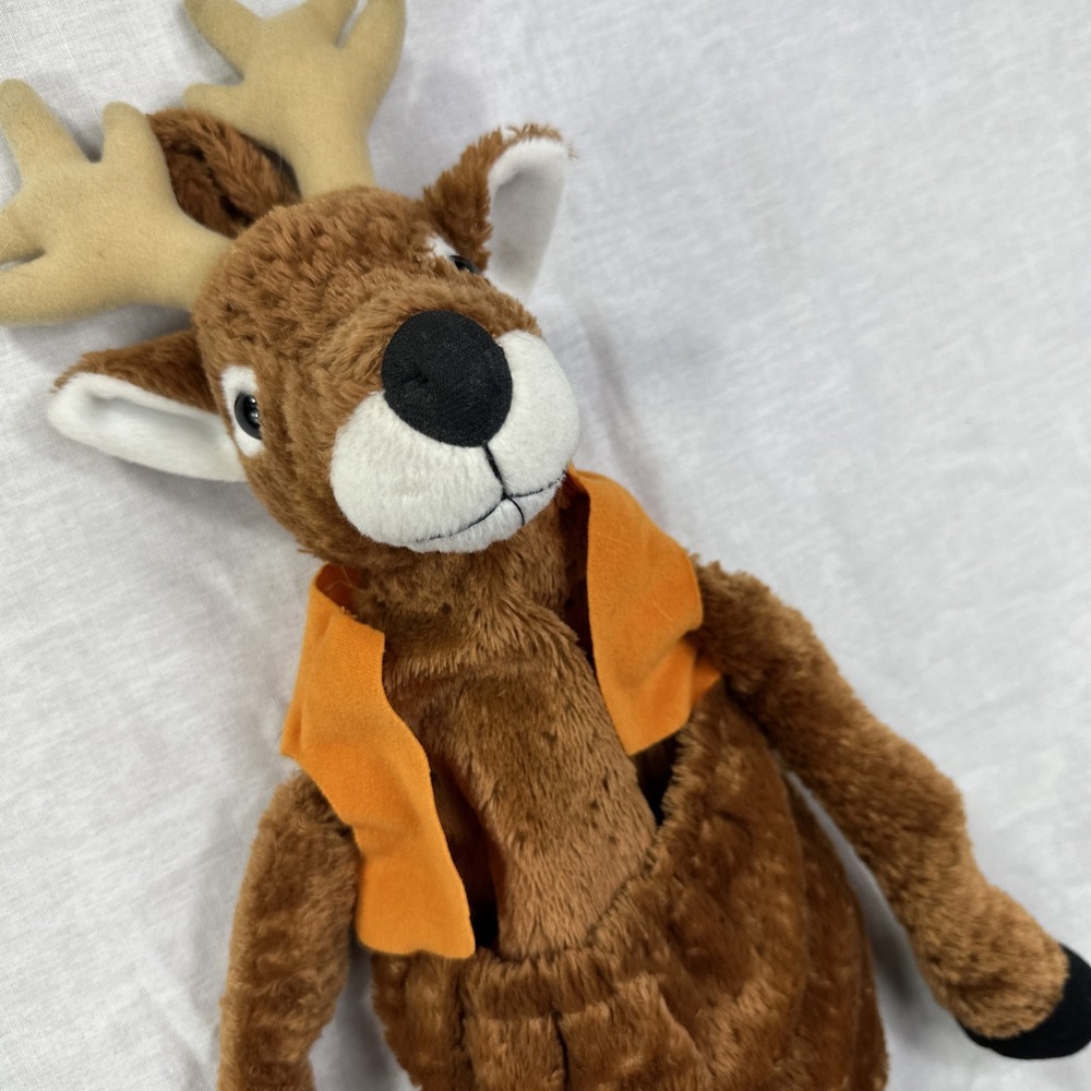 Camp Creek Co. Deer With Orange Vest Christmas Stocking